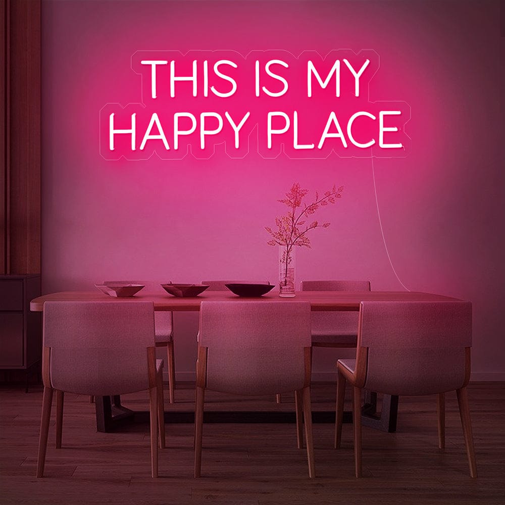 This is my happy place Neon Sign