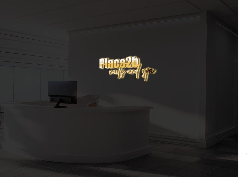 Custom Metal sign( 3d metal backlit sign)