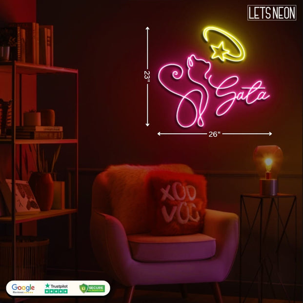 Star beauty spa ( Custom Acrylic & neon sign )