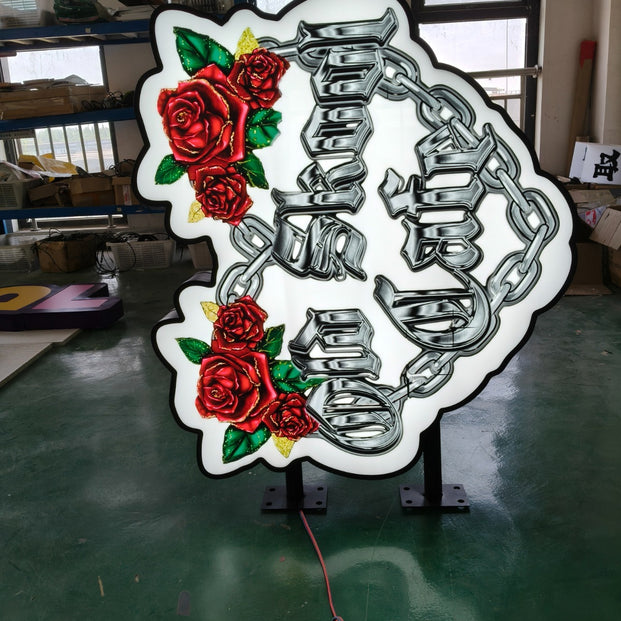 Acrylic Frontlit Sign ( Abraham)