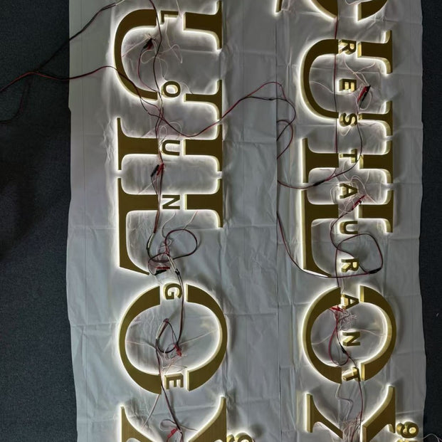 Metal sign pending (remaining 50% payment)