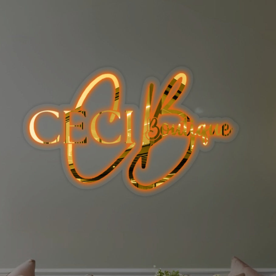 Custom Acrylic neon sign ( Jorge)