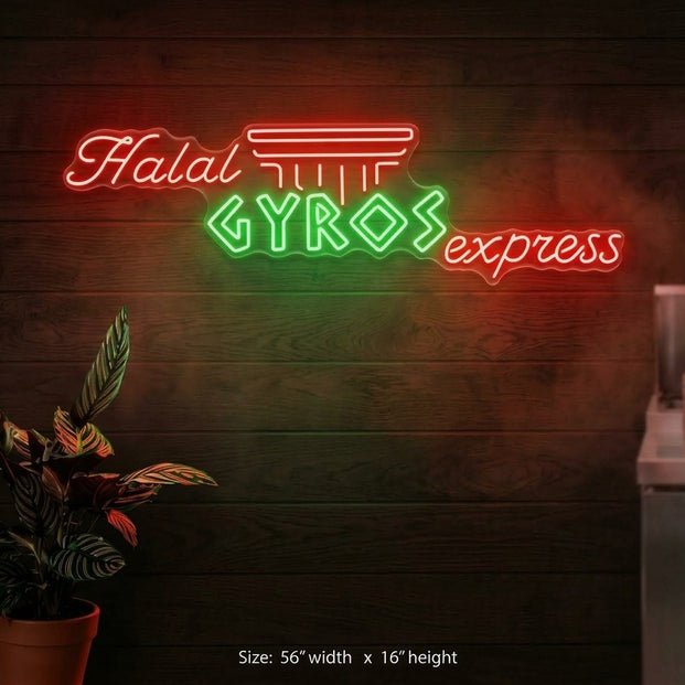 Custom Neon Sign 2 pcs (M Rasuli) 50% payment