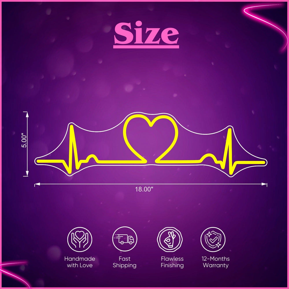 Love Beat Neon Sign