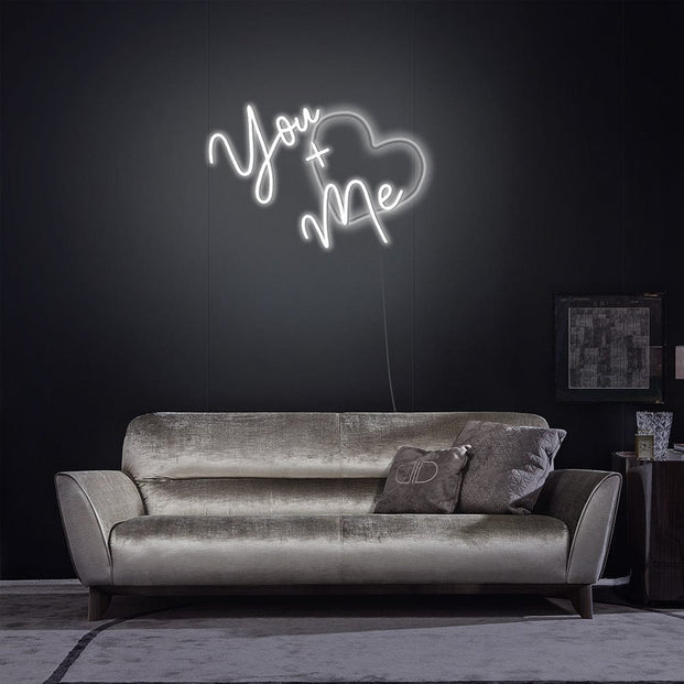 You+Me Neon Sign