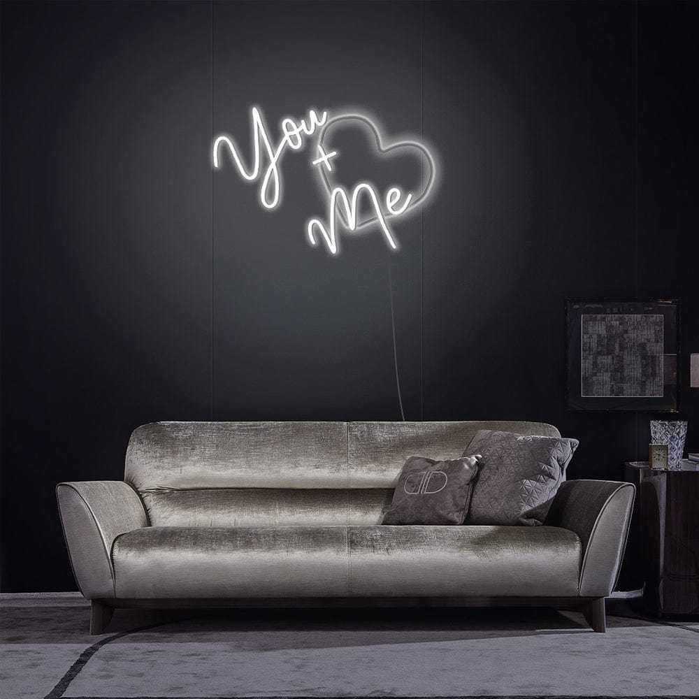 You+Me Neon Sign