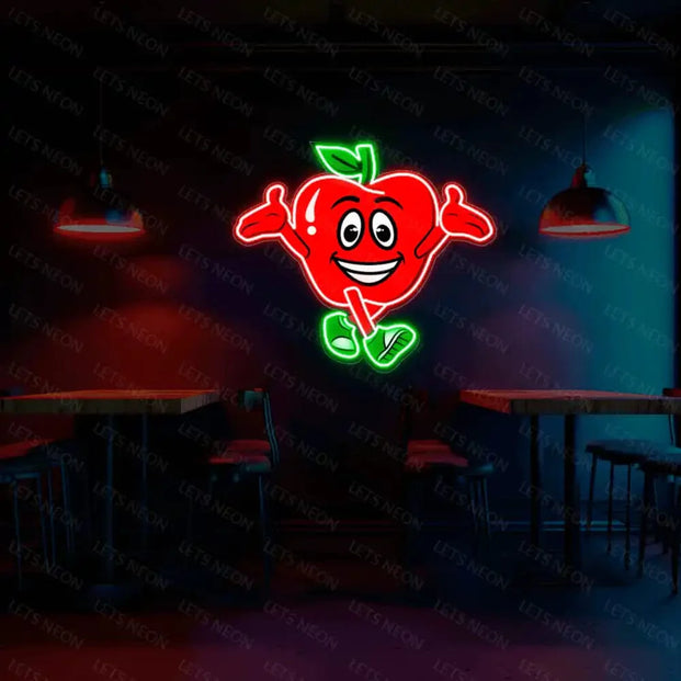 Apple UV Neon Sign Lets Neon