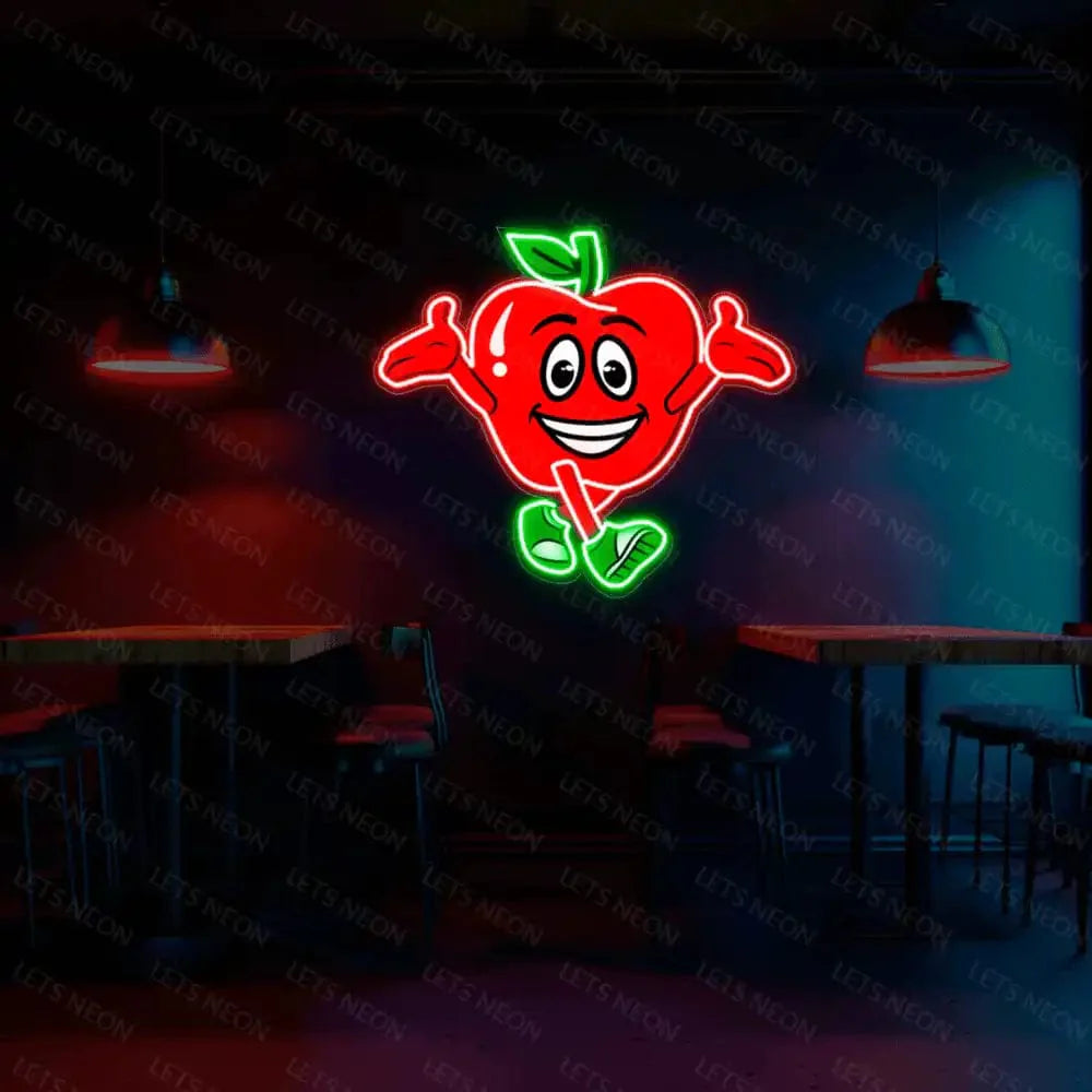 Apple UV Neon Sign Lets Neon