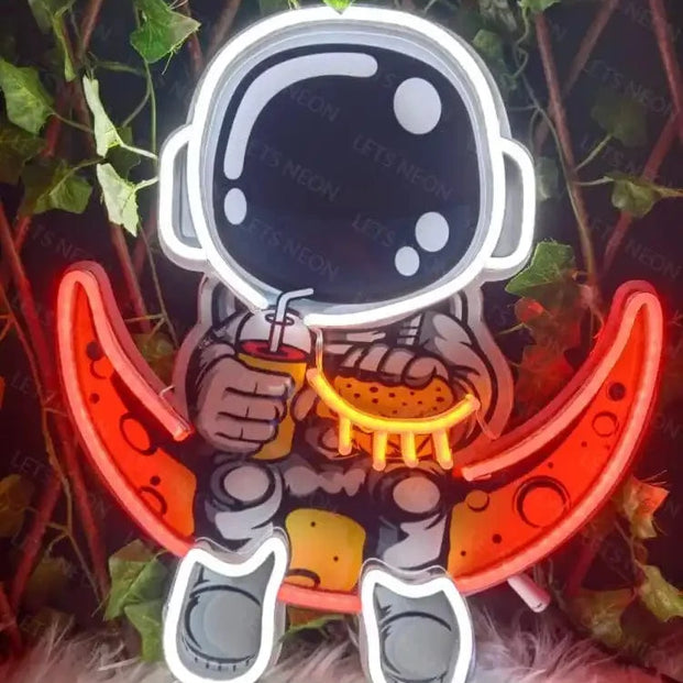 Astronaut UV Neon Sign Lets Neon