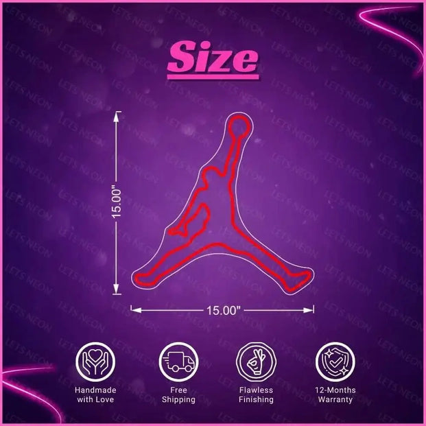 Basket Ball Legend Neon Sign Lets Neon