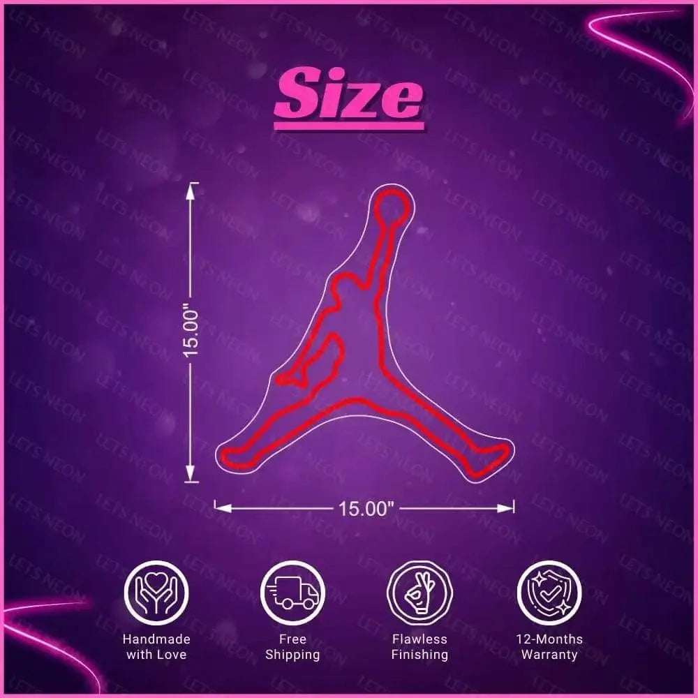 Basket Ball Legend Neon Sign Lets Neon