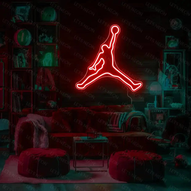 Basket Ball Legend Neon Sign Lets Neon