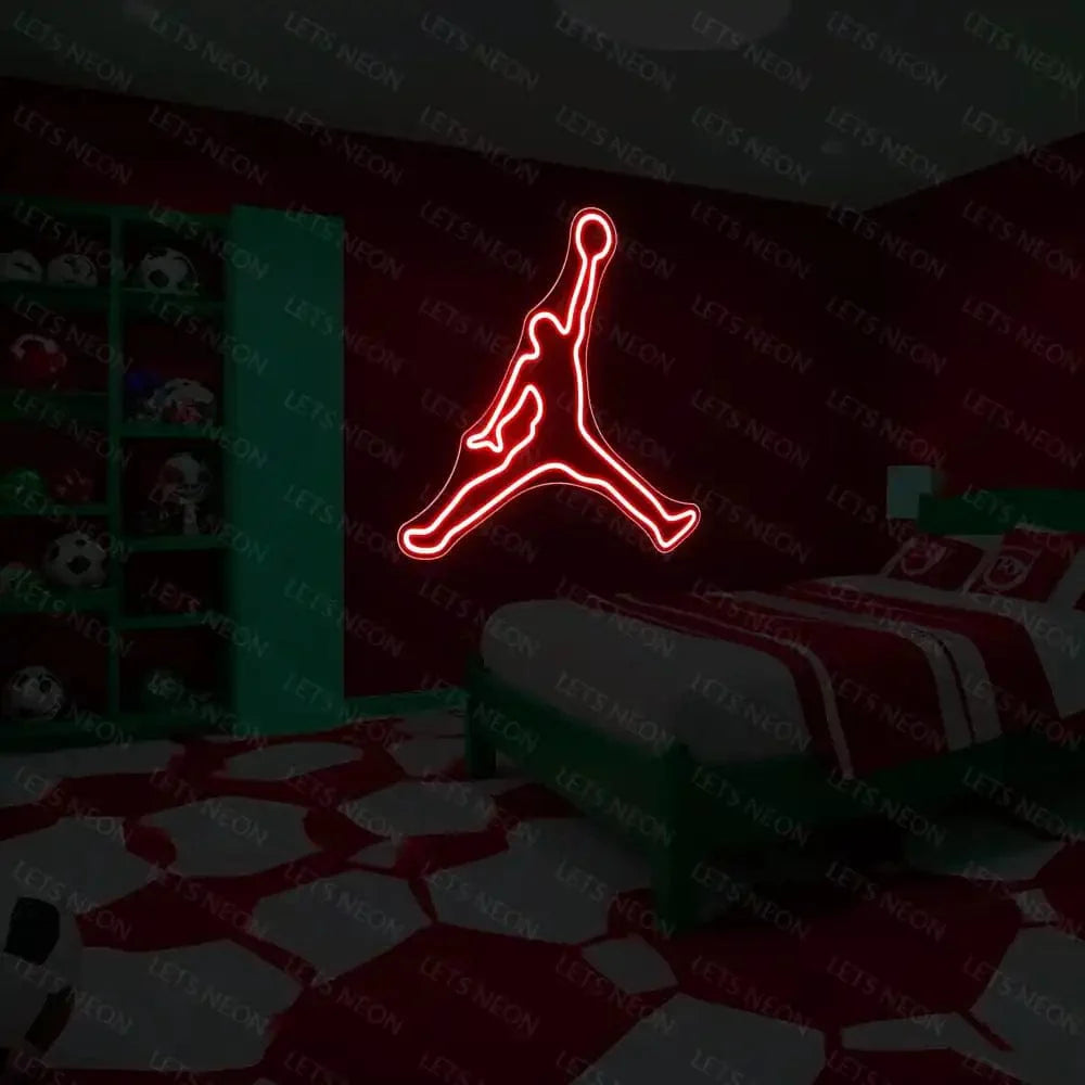 Basket Ball Legend Neon Sign Lets Neon