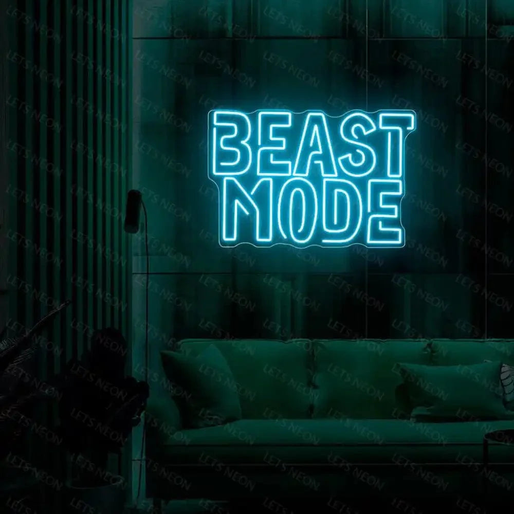 Beast Mode Neon Sign Lets Neon