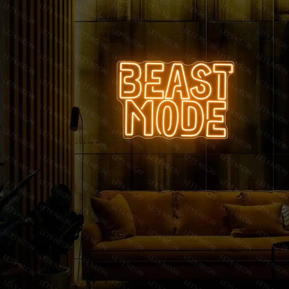 Beast Mode Neon Sign Lets Neon