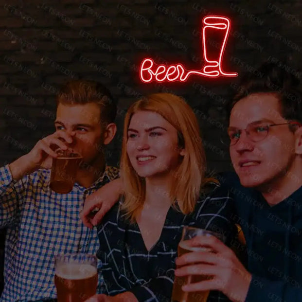 Beer Neon Sign Lets Neon