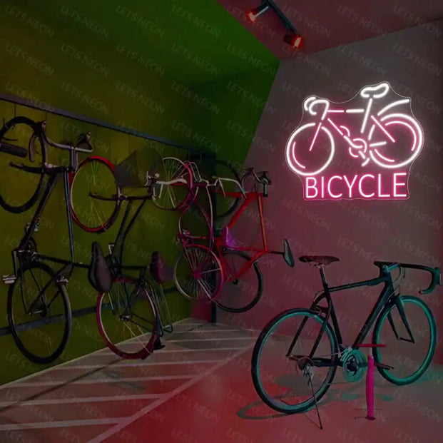 Bicyle Neon Sign Lets Neon