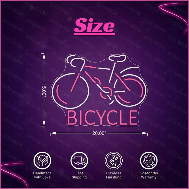 Bicyle Neon Sign Lets Neon