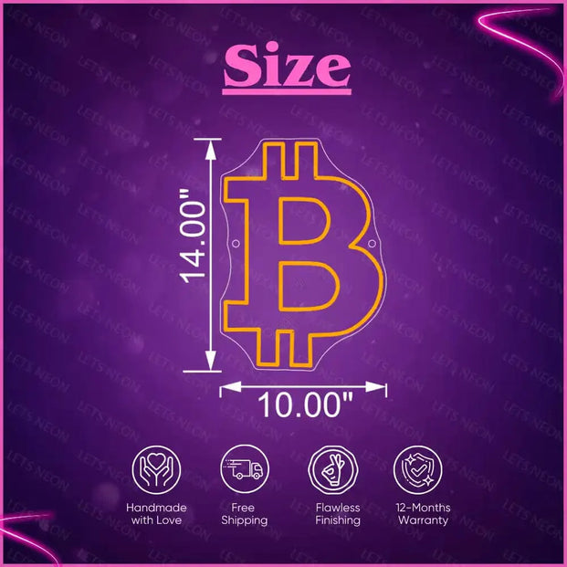 Bitcoin Neon Sign Lets Neon