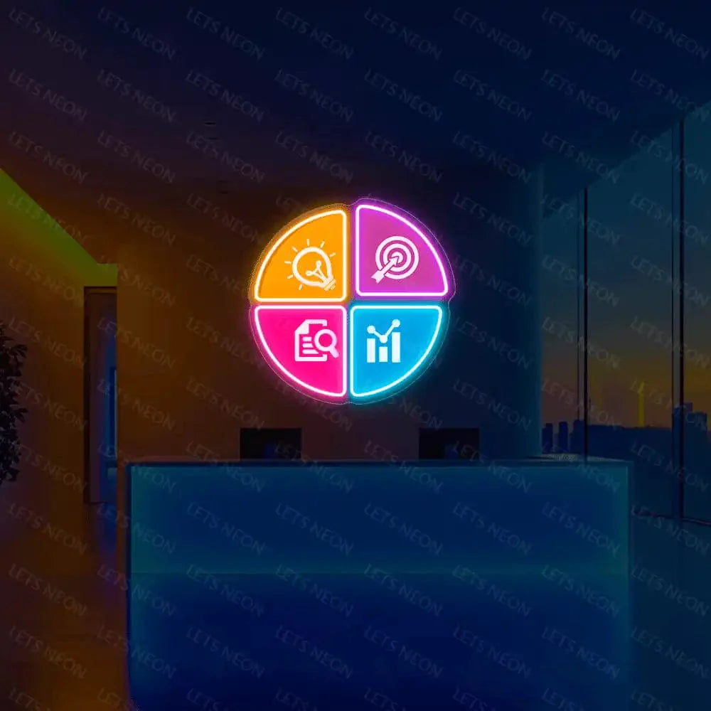 Business UV Neon Sign Lets Neon