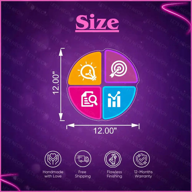 Business UV Neon Sign Lets Neon