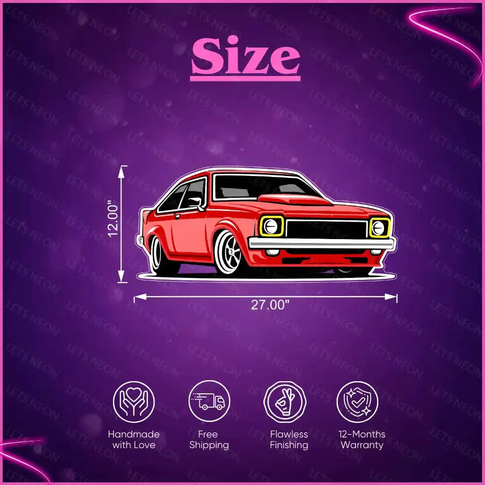 Car UV Neon Sign Lets Neon