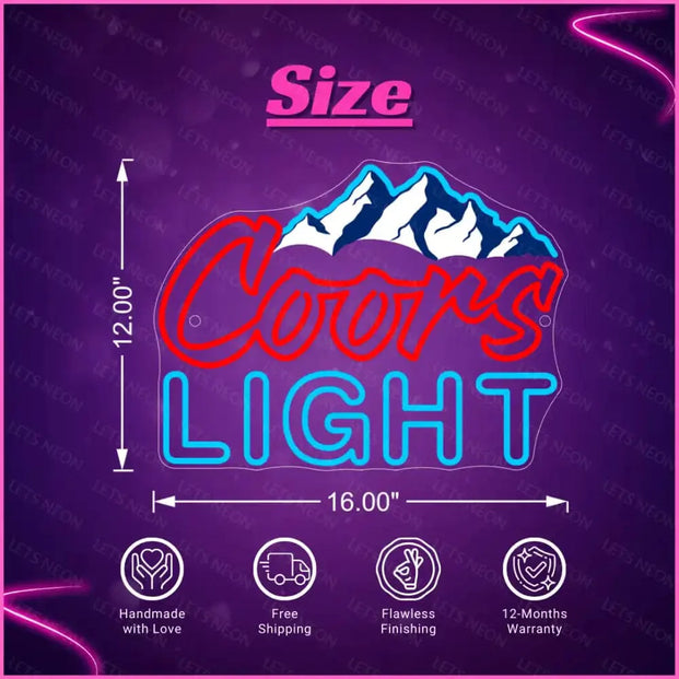 Coors Light Neon Sign Lets Neon