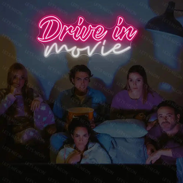 Drive In Movie Neon Sign Lets Neon