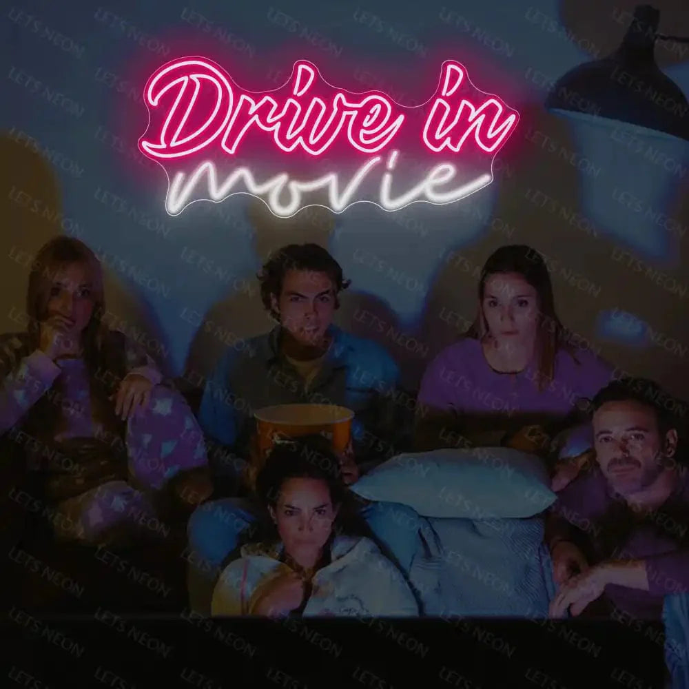 Drive In Movie Neon Sign Lets Neon