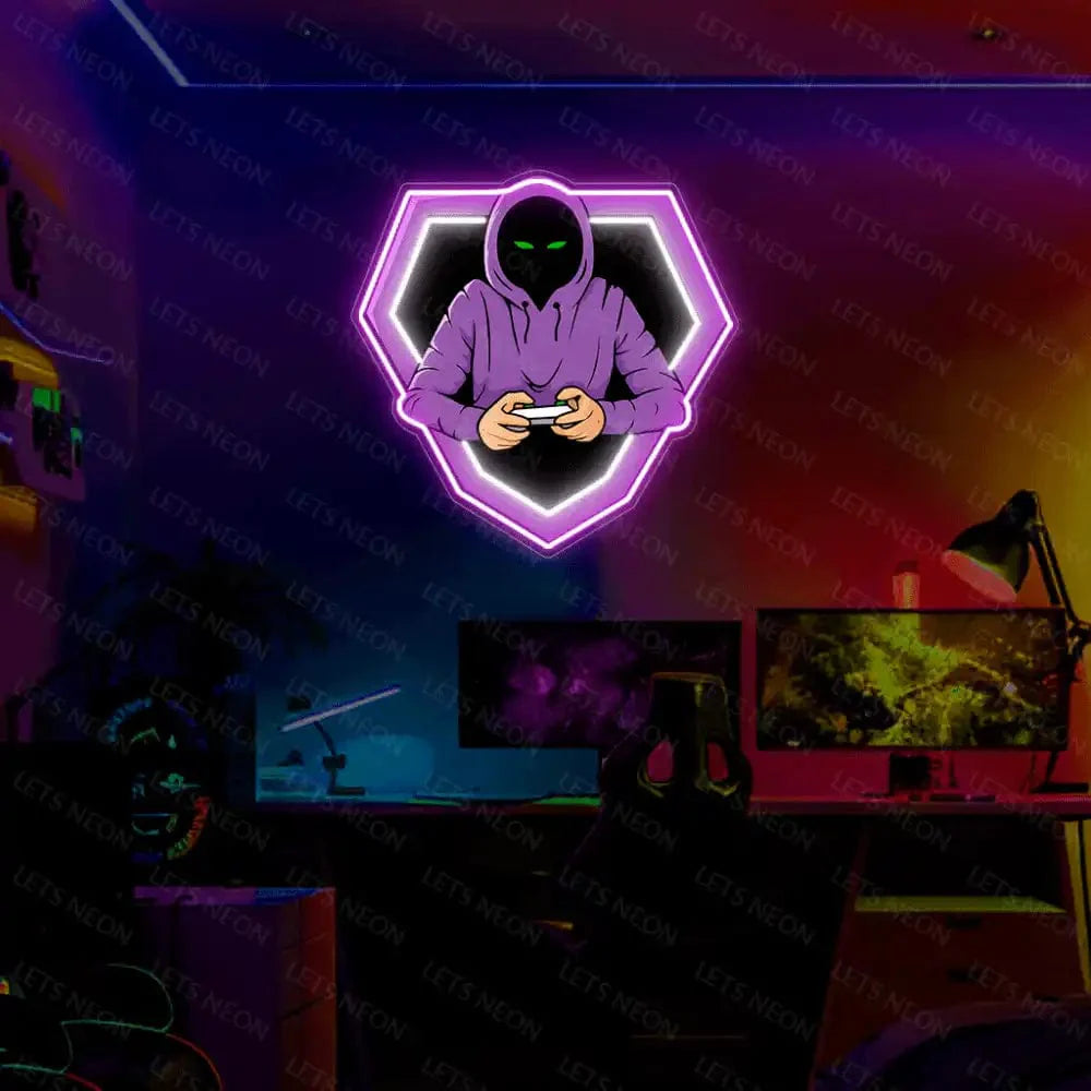 Esports Gaming UV Neon Sign Lets Neon