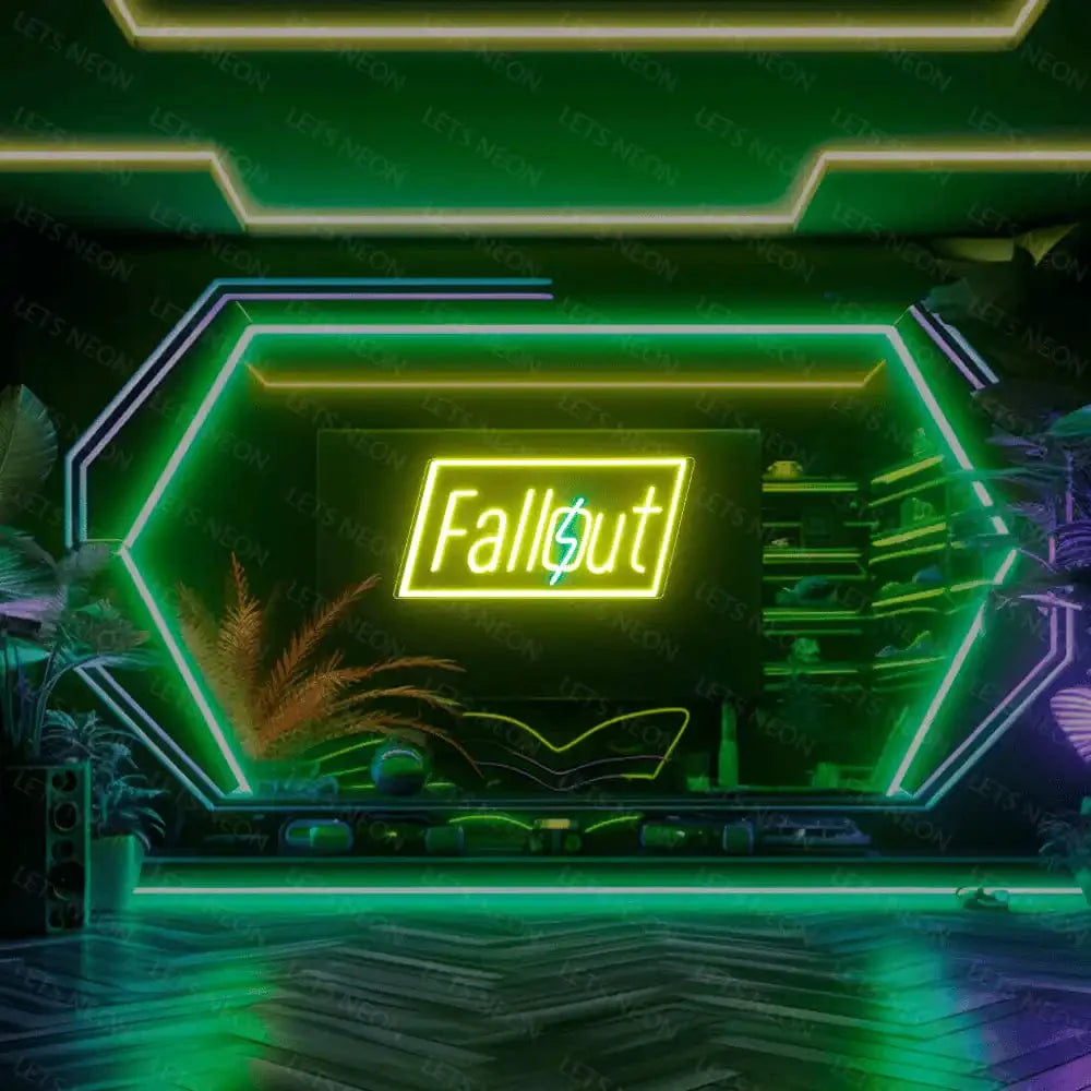 Fallout Neon Sign Lets Neon