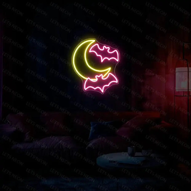 Flying Bat Neon Sign Lets Neon