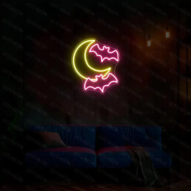 Flying Bat Neon Sign Lets Neon