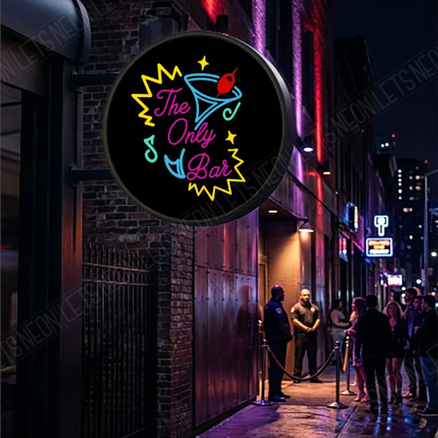 Custom 30 inches Lightbox Sign (Jessica Steiner) 50% payment