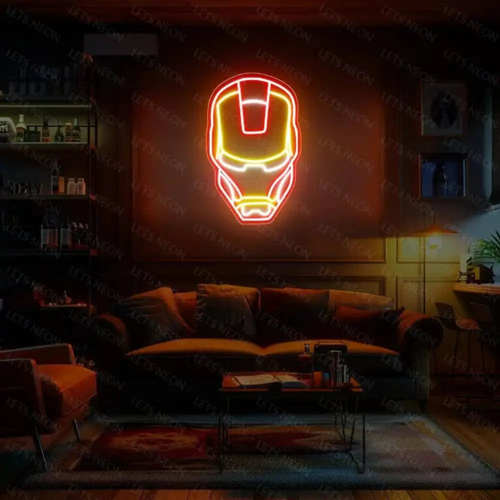 Iron Man Neon Sign Lets Neon