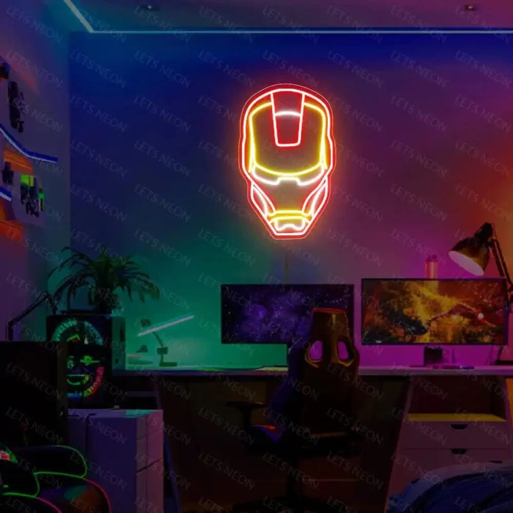 Iron Man Neon Sign Lets Neon