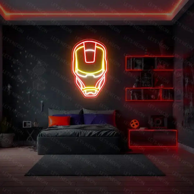 Iron Man Neon Sign Lets Neon