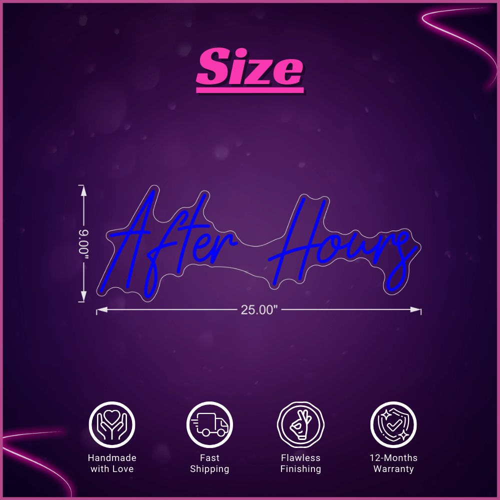 After Hours Neon Sign Lets Neon