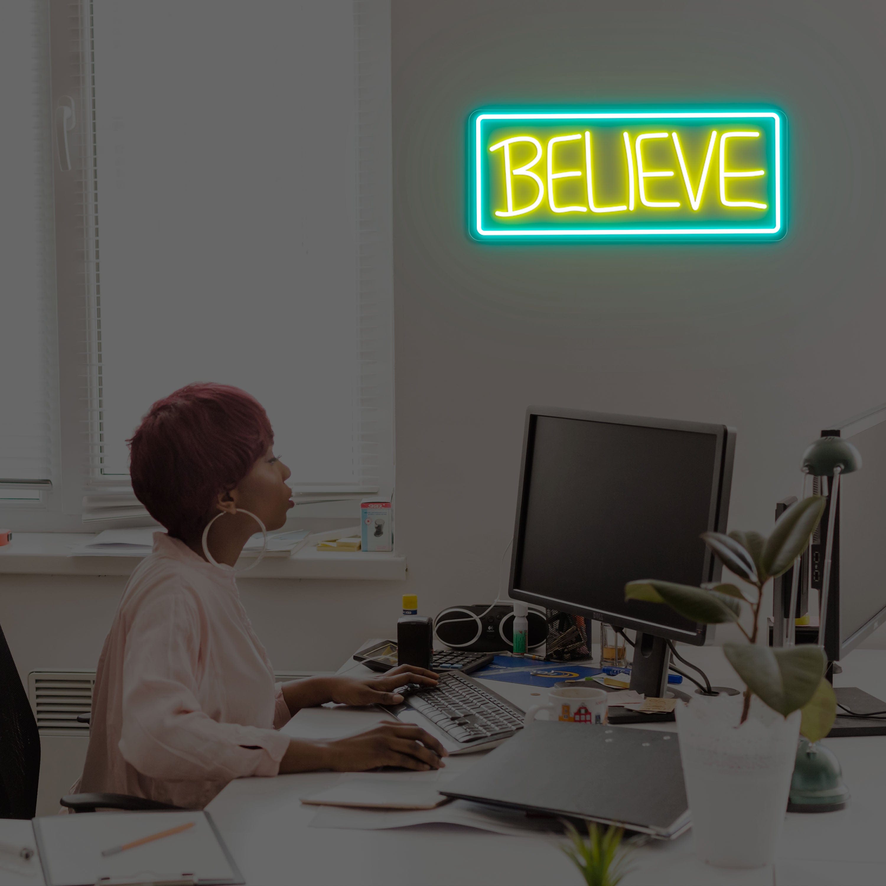 BELIEVE Neon Sign Lets Neon