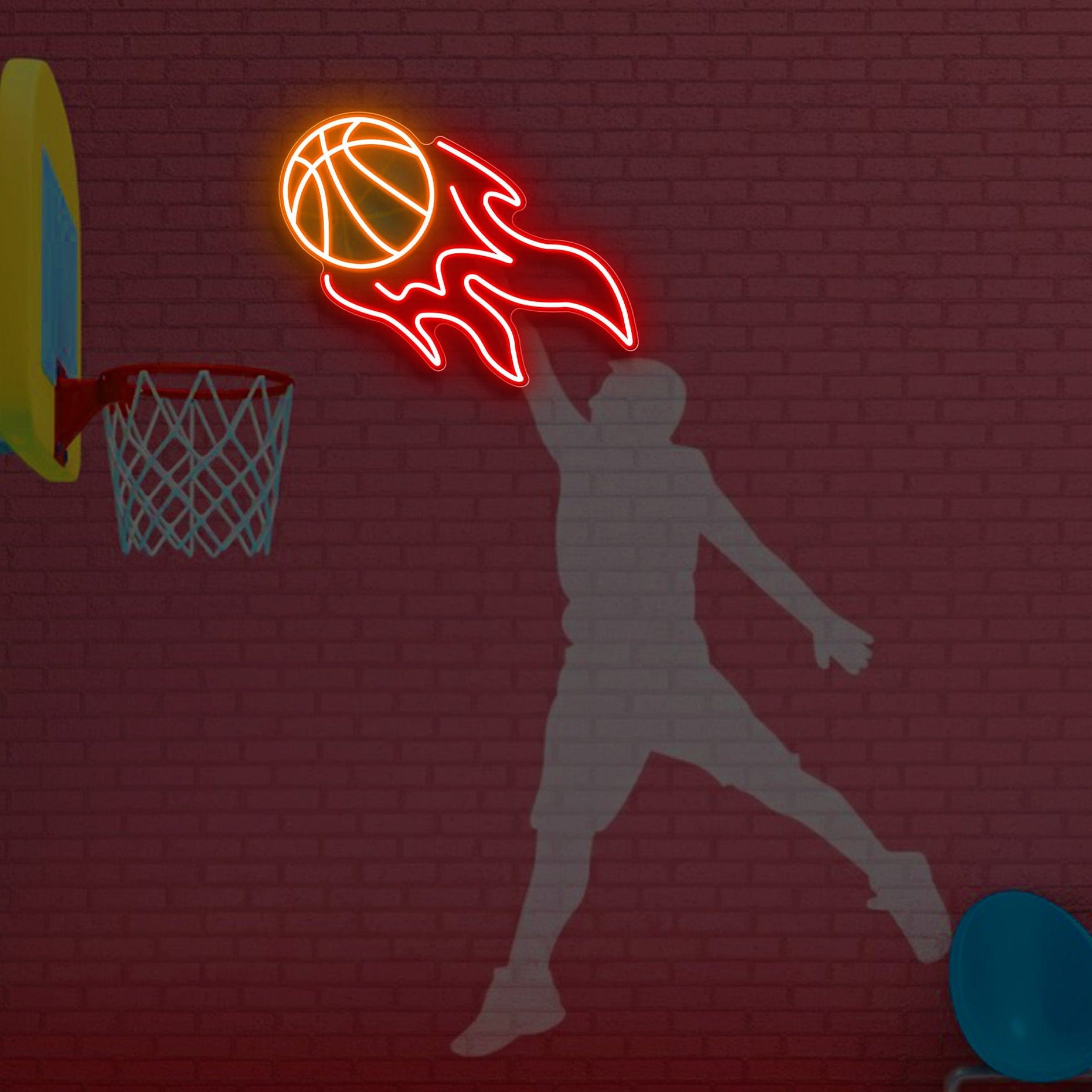 Basket Ball Neon Sign Lets Neon