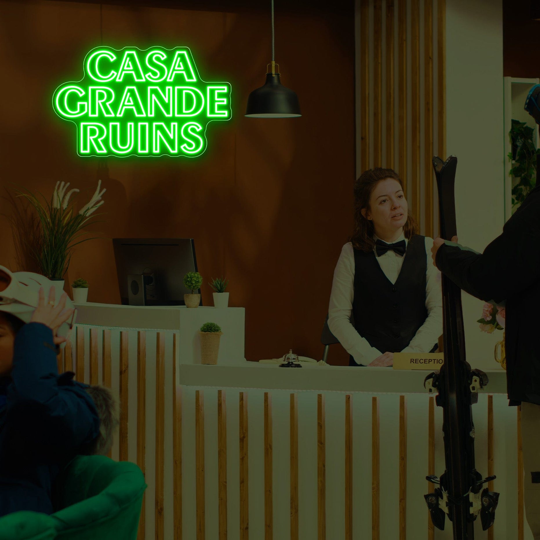 Casa Grande Ruins Neon Sign Lets Neon