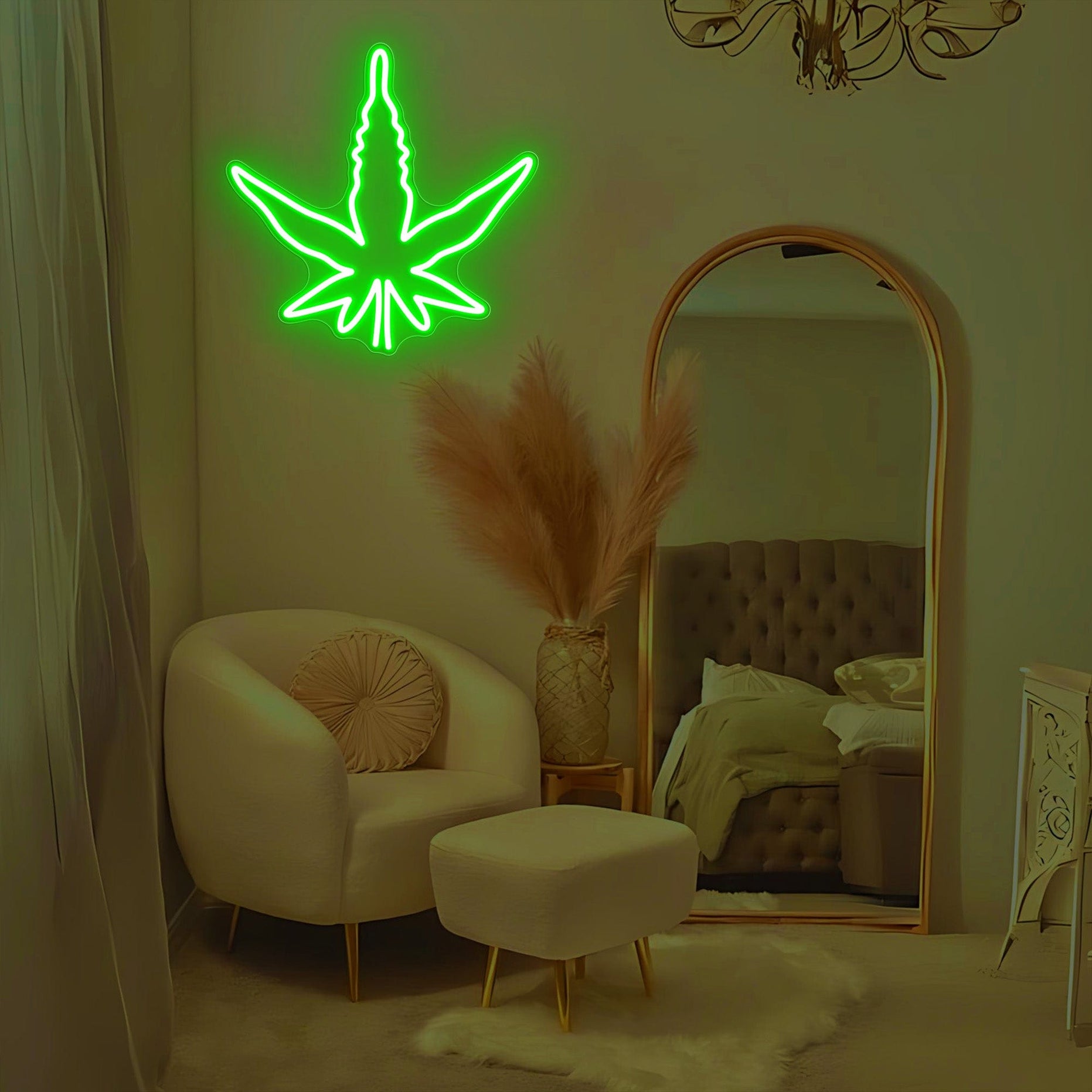 Marijuana Neon Sign Lets Neon