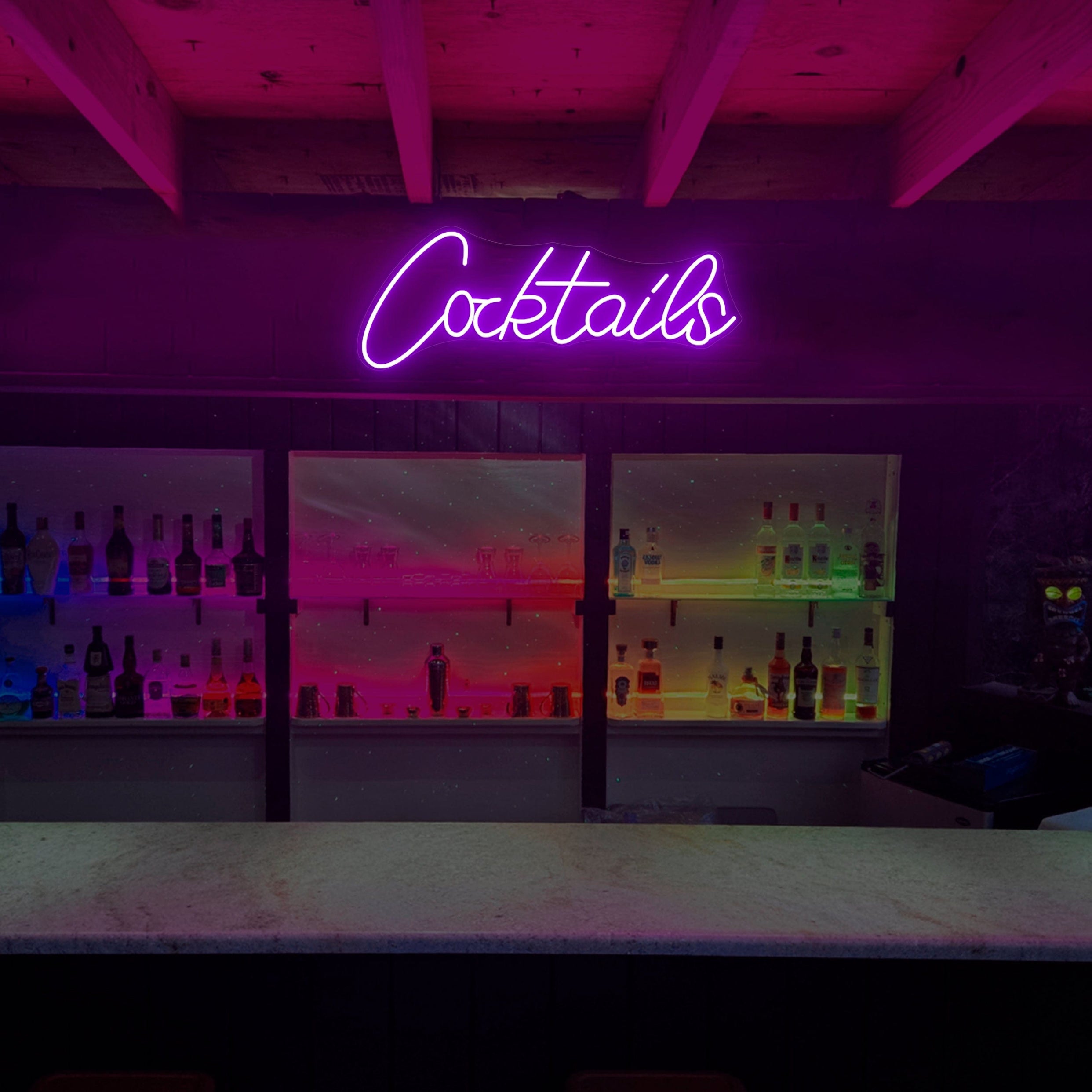 Cocktails Neon Sign Lets Neon