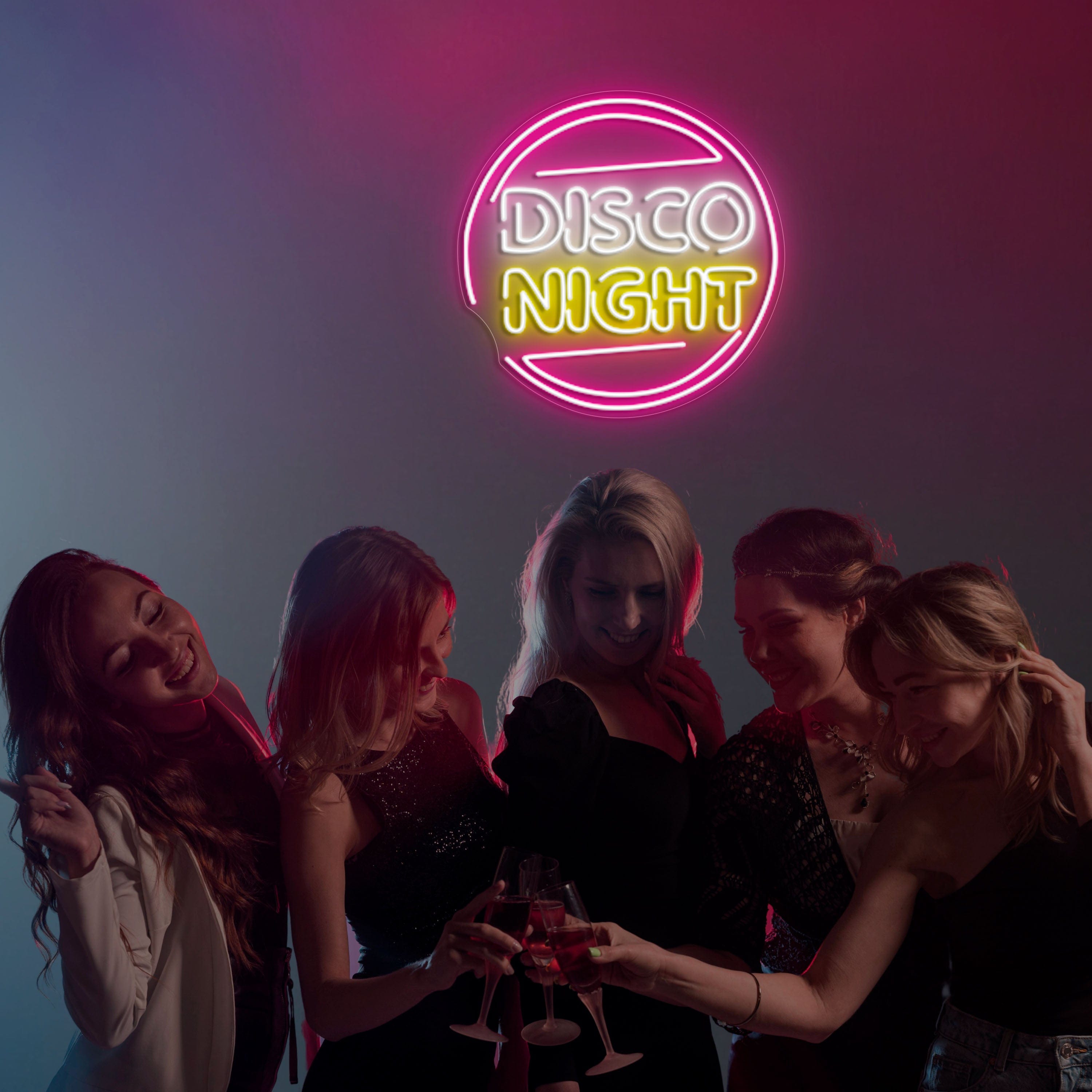 Disco Night Neon Sign Lets Neon