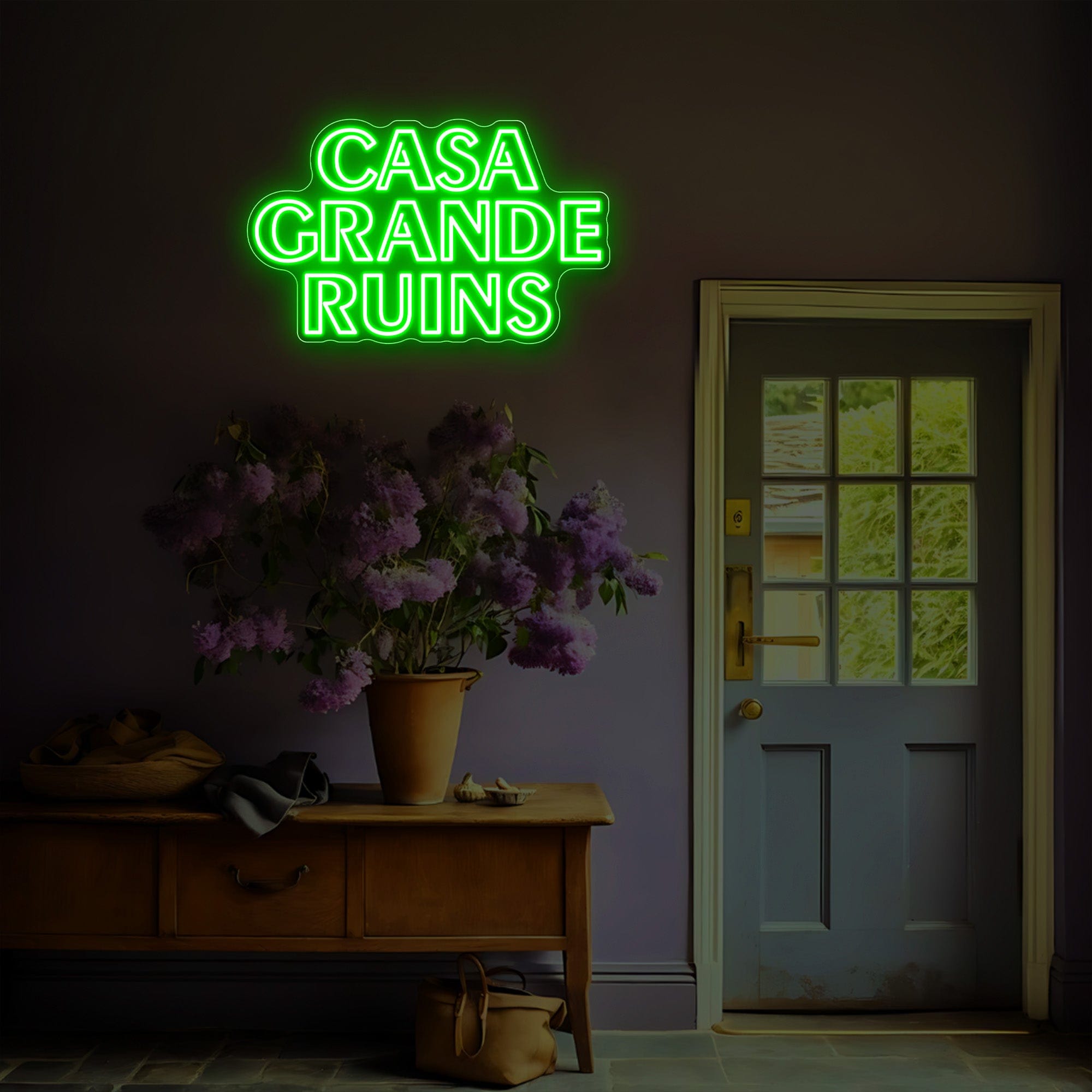 Casa Grande Ruins Neon Sign Lets Neon