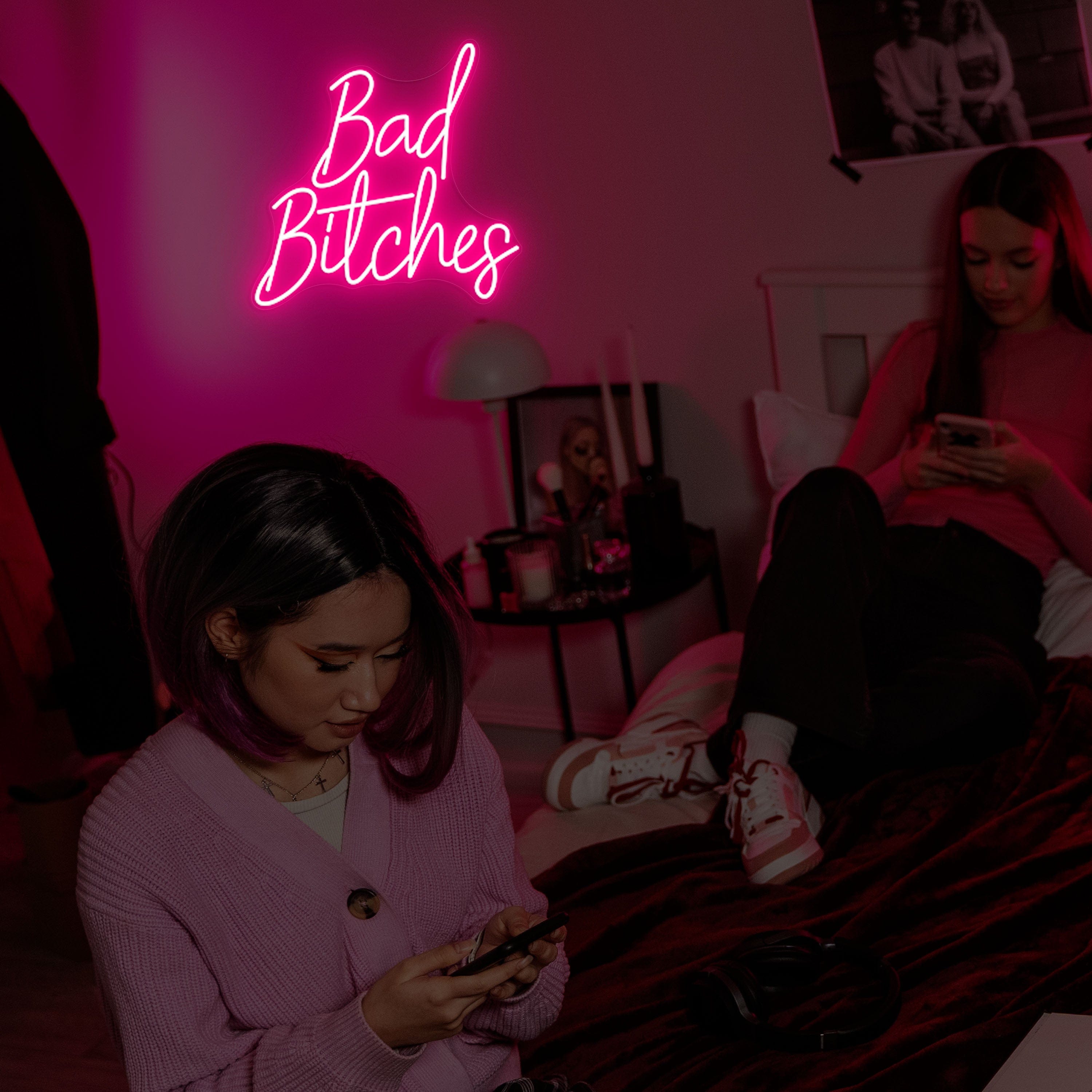 Bad Bitches Neon Sign Lets Neon
