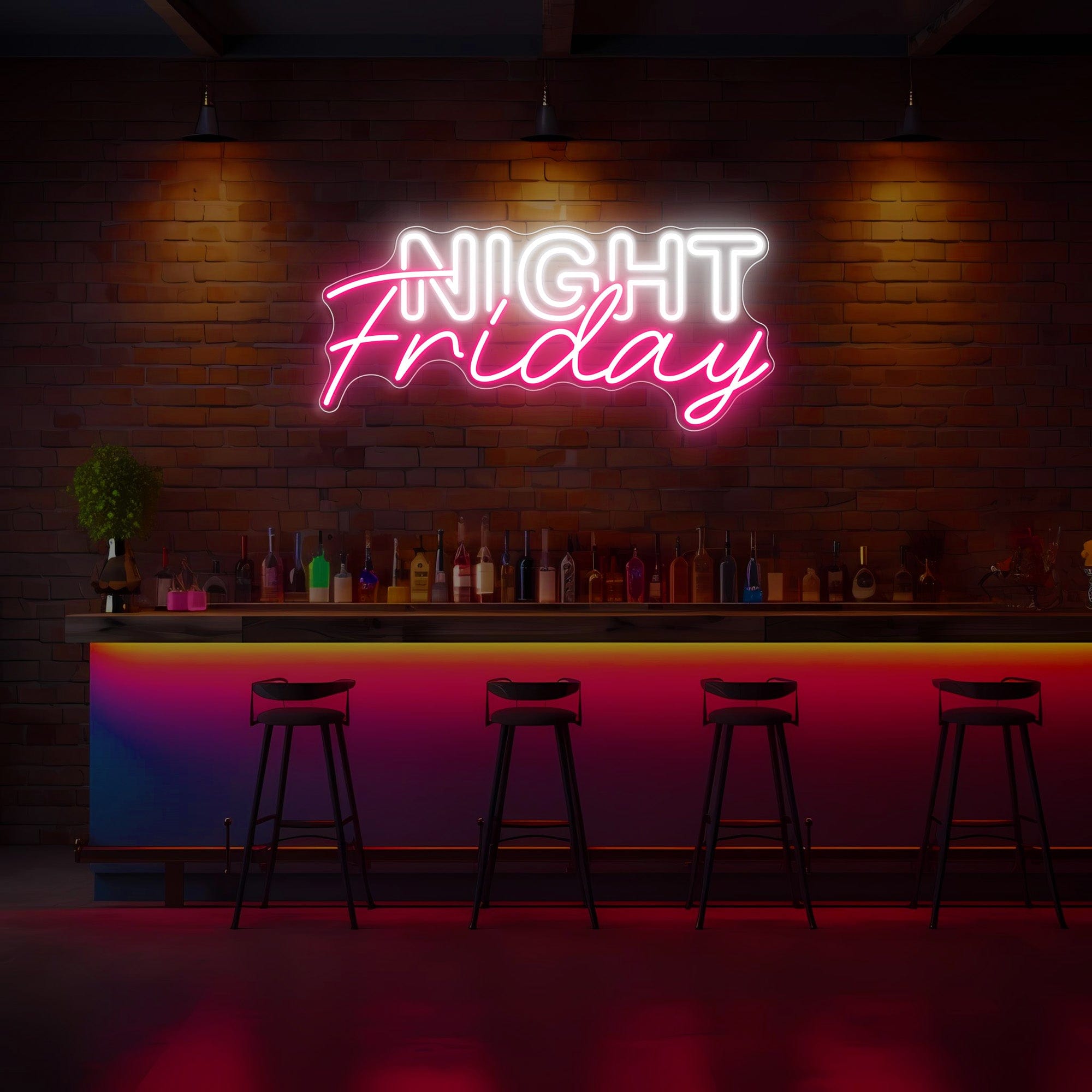 Friday Night Neon Sign Lets Neon