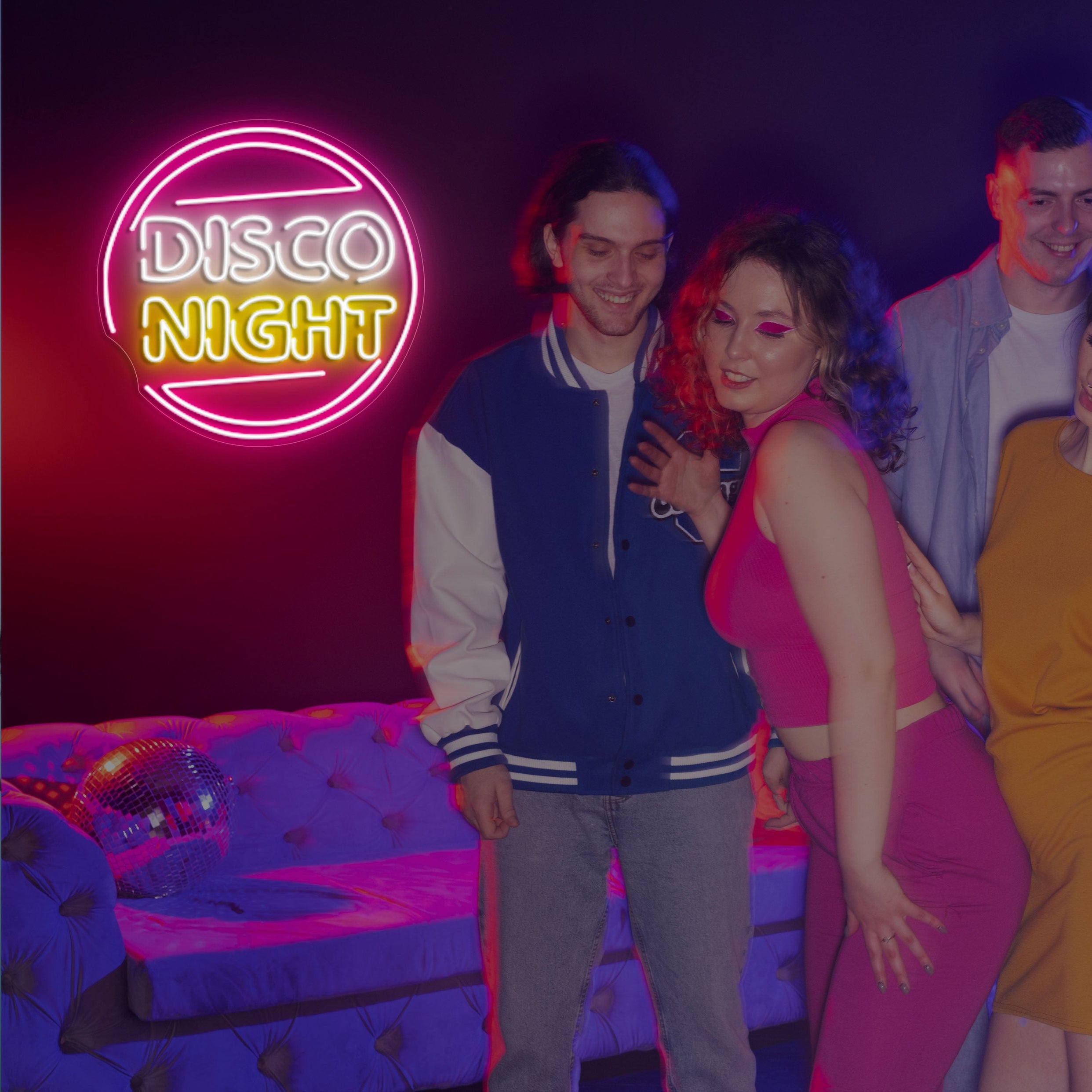 Disco Night Neon Sign Lets Neon