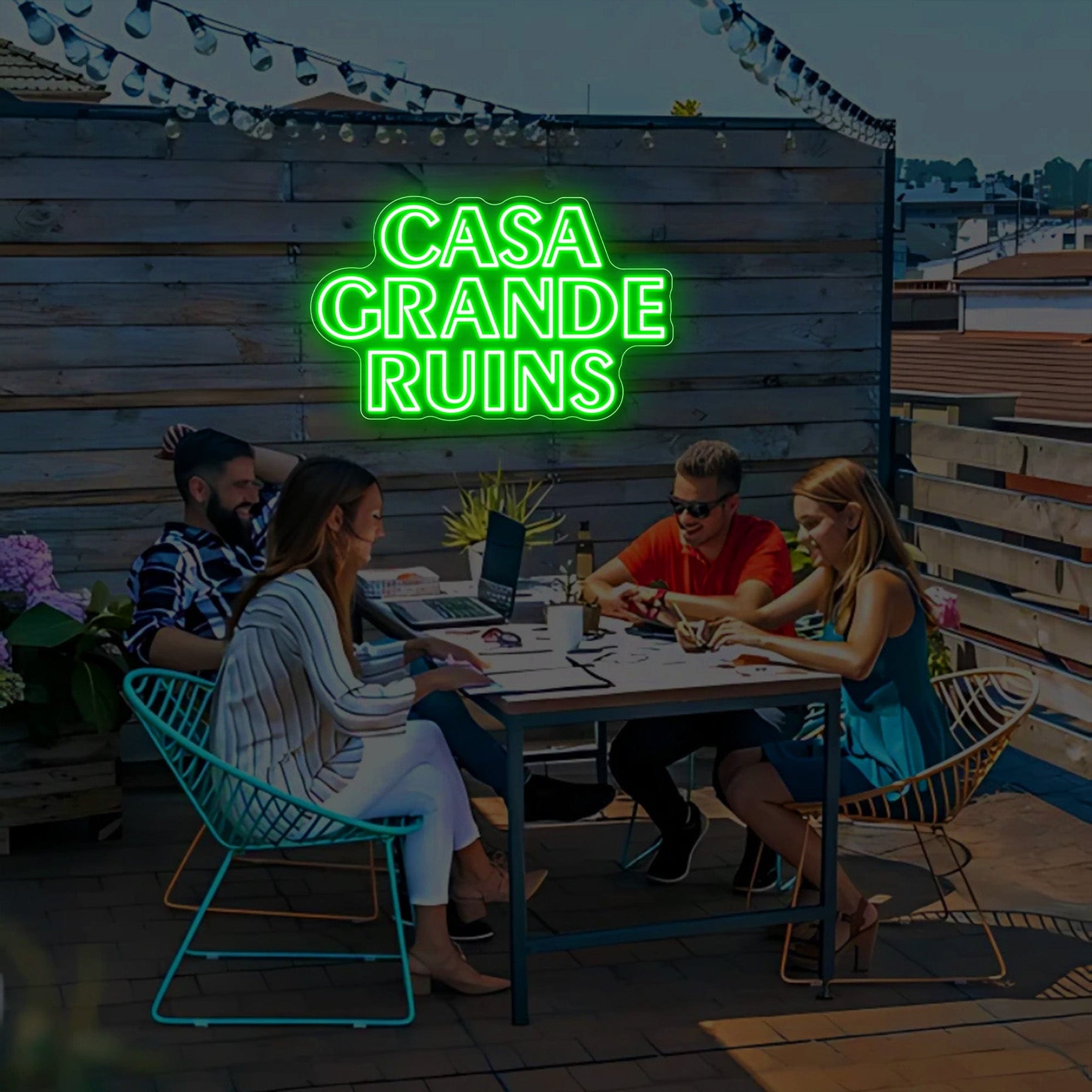 Casa Grande Ruins Neon Sign Lets Neon