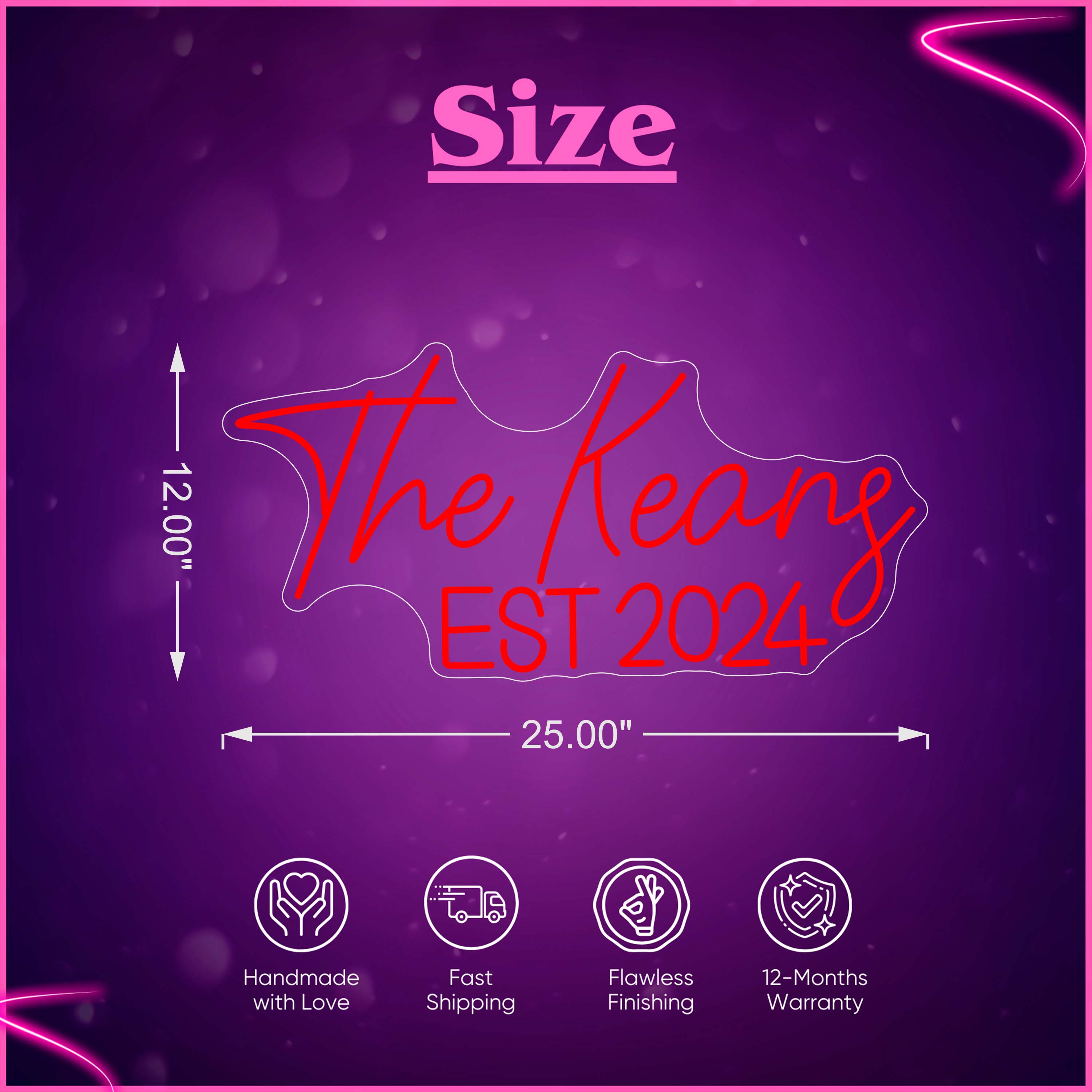 The Kears Wedding Neon Sign Lets Neon